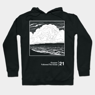 Grouper / Minimalist Graphic Artwork Design Hoodie